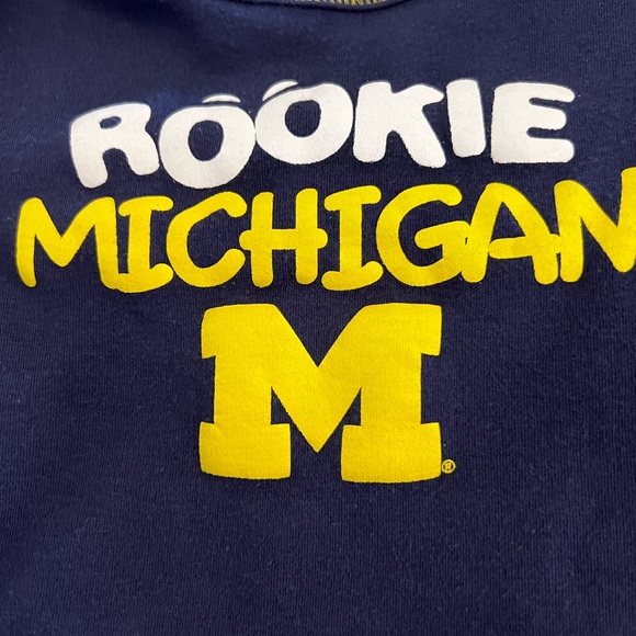 Go Blue! Michigan set of 3 Onesies - Picture 4 of 6
